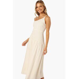 NWT Elegant White One-Shoulder Dress